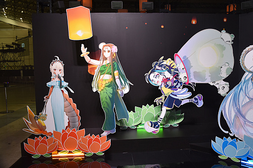 画像ギャラリー No.073のサムネイル画像 / オノ・タコさんが原画を手掛けた巨大「英霊ねぶた」の展示も。「FGO Fes. 2023 夏祭り 〜8th Anniversary〜」レポート