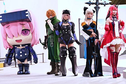 画像ギャラリー No.007のサムネイル画像 / AnimeJapan 2024「Fate/Grand Order」ブースレポート。400騎以上のサーヴァントがアクリルスタンドに。約3mの新規宝具の展示も
