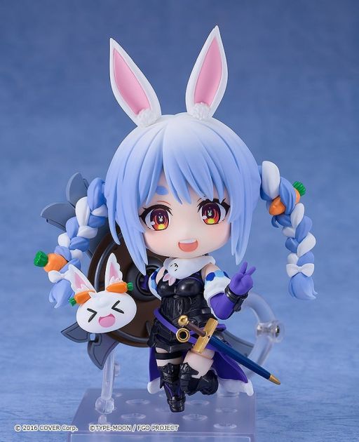 画像ギャラリー No.001のサムネイル画像 / 「FGO」と兎田ぺこらさんがコラボ。フィギュア「ねんどろいど 兎田ぺこら（マシュ・キリエライト コラボver.）」，2025年8月に発売