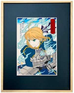 画像ギャラリー No.012のサムネイル画像 / 「FGO」新たな姿のマシュが浮世絵木版画で登場。マシュ・キリエライト〔パラディーン〕聖騎士の予約受付を8月15日に開始，限定300部で販売