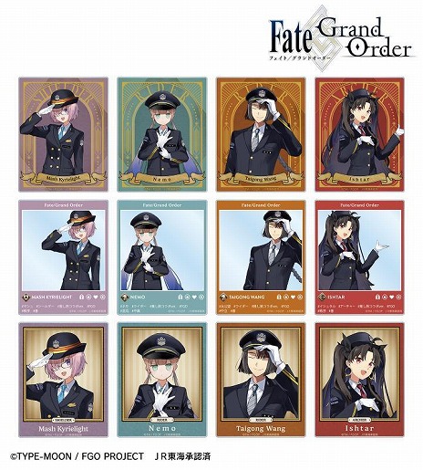 画像ギャラリー No.007のサムネイル画像 / 「Fate/Grand Order」×「推し旅/JR東海」コラボアイテムの受注がAMNIBUSでスタート。制服姿のマシュ，ネモ，太公望，イシュタルが登場