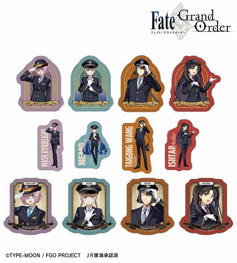 画像ギャラリー No.010のサムネイル画像 / 「Fate/Grand Order」×「推し旅/JR東海」コラボアイテムの受注がAMNIBUSでスタート。制服姿のマシュ，ネモ，太公望，イシュタルが登場