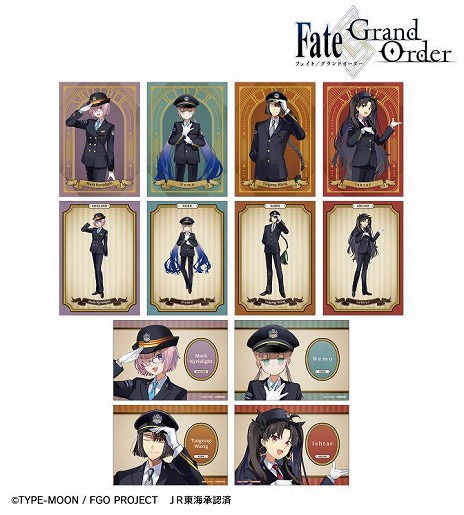 画像ギャラリー No.011のサムネイル画像 / 「Fate/Grand Order」×「推し旅/JR東海」コラボアイテムの受注がAMNIBUSでスタート。制服姿のマシュ，ネモ，太公望，イシュタルが登場