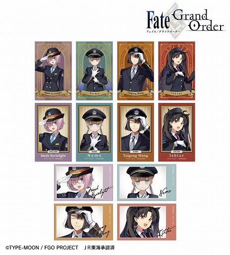 画像ギャラリー No.012のサムネイル画像 / 「Fate/Grand Order」×「推し旅/JR東海」コラボアイテムの受注がAMNIBUSでスタート。制服姿のマシュ，ネモ，太公望，イシュタルが登場