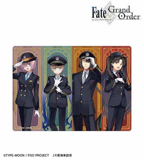 画像ギャラリー No.018のサムネイル画像 / 「Fate/Grand Order」×「推し旅/JR東海」コラボアイテムの受注がAMNIBUSでスタート。制服姿のマシュ，ネモ，太公望，イシュタルが登場