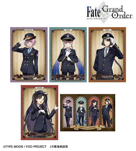 画像ギャラリー No.019のサムネイル画像 / 「Fate/Grand Order」×「推し旅/JR東海」コラボアイテムの受注がAMNIBUSでスタート。制服姿のマシュ，ネモ，太公望，イシュタルが登場