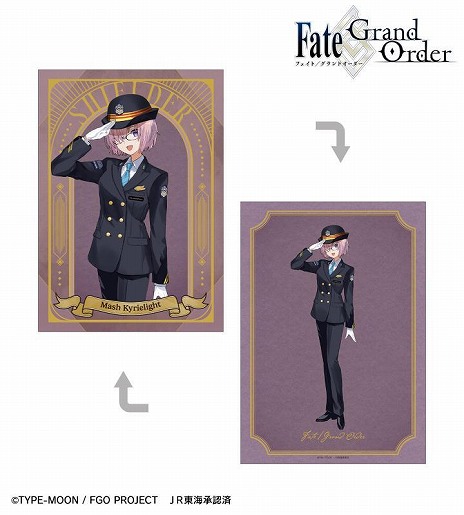 画像ギャラリー No.021のサムネイル画像 / 「Fate/Grand Order」×「推し旅/JR東海」コラボアイテムの受注がAMNIBUSでスタート。制服姿のマシュ，ネモ，太公望，イシュタルが登場