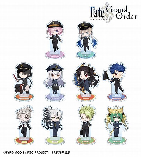 画像ギャラリー No.022のサムネイル画像 / 「Fate/Grand Order」×「推し旅/JR東海」コラボアイテムの受注がAMNIBUSでスタート。制服姿のマシュ，ネモ，太公望，イシュタルが登場