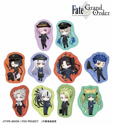 画像ギャラリー No.027のサムネイル画像 / 「Fate/Grand Order」×「推し旅/JR東海」コラボアイテムの受注がAMNIBUSでスタート。制服姿のマシュ，ネモ，太公望，イシュタルが登場