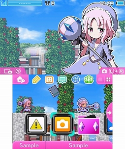 画像ギャラリー No.022のサムネイル画像 / フライハイワークス，「魔神少女」の序盤体験版と3DS用テーマ9種を配信