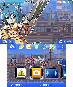 画像ギャラリー No.024のサムネイル画像 / フライハイワークス，「魔神少女」の序盤体験版と3DS用テーマ9種を配信