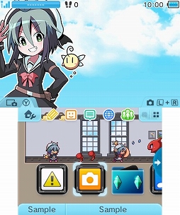 画像ギャラリー No.026のサムネイル画像 / フライハイワークス，「魔神少女」の序盤体験版と3DS用テーマ9種を配信