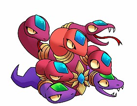 画像ギャラリー No.011のサムネイル画像 / 「千年の巨神」,新たに16体のモンスターを公開。それぞれの進化後の姿も