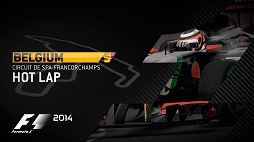 画像ギャラリー No.001のサムネイル画像 / 「F1 2014」，スパ・フランコルシャン・サーキットを走るリプレイムービーを公開