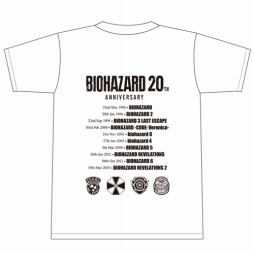 画像ギャラリー No.002のサムネイル画像 / 「バイオハザード」20周年記念のTシャツが3月22日に発売