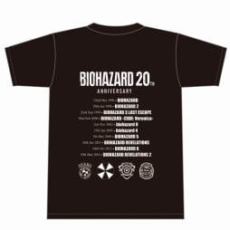 画像ギャラリー No.004のサムネイル画像 / 「バイオハザード」20周年記念のTシャツが3月22日に発売