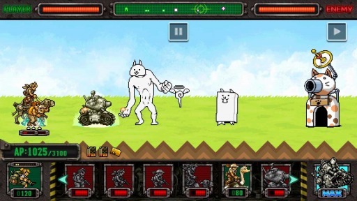 画像ギャラリー No.002のサムネイル画像 / 「METAL SLUG DEFENSE」が「にゃんこ大戦争」とコラボを実施。PVも公開
