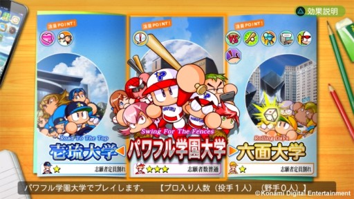 画像ギャラリー No.010のサムネイル画像 / 「実況パワフルプロ野球2014」高校球児を率いて甲子園優勝を目指す「栄光ナイン」と，自由に育成を楽しめる「サクセス」の情報が明らかに