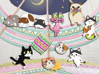 画像ギャラリー No.005のサムネイル画像 / 「にゃんパズル」，「フェリシモ猫部」「ねこのきもち」とのコラボを実施