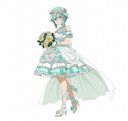画像ギャラリー No.004のサムネイル画像 / 「SAO コードレジスタ」,花嫁姿のキリトなどが登場するレアスカウト開催