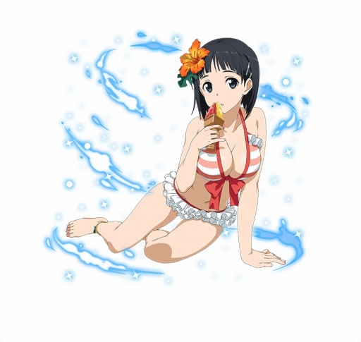 画像ギャラリー No.006のサムネイル画像 / 「SAO コード・レジスタ」，水着姿のアスナやリズベット達がレアスカウトに登場
