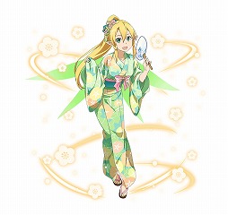 画像ギャラリー No.005のサムネイル画像 / 「SAO コード・レジスタ」，浴衣姿のヒロインがレアスカウトに登場