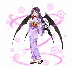 画像ギャラリー No.007のサムネイル画像 / 「SAO コード・レジスタ」，浴衣姿のヒロインがレアスカウトに登場