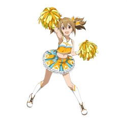 画像ギャラリー No.002のサムネイル画像 / 「SAO コード・レジスタ」レアスカウトにチアリーダー姿のヒロイン達が登場