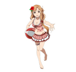 画像ギャラリー No.002のサムネイル画像 / 「SAO コード・レジスタ」,ヒロインたちが水着&踊り子衣裳で再登場