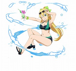 画像ギャラリー No.004のサムネイル画像 / 「SAO コード・レジスタ」，“水着レアスカウト”が登場