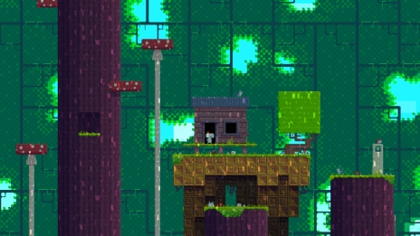 画像ギャラリー No.001のサムネイル画像 / パズルアクションゲーム「FEZ」が8月20日に配信。「3次元に干渉する能力」で世界を回転させ,キューブを集めよう