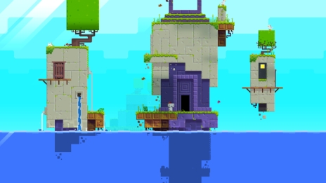 画像ギャラリー No.002のサムネイル画像 / パズルアクションゲーム「FEZ」が8月20日に配信。「3次元に干渉する能力」で世界を回転させ,キューブを集めよう