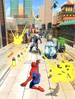 画像ギャラリー No.004のサムネイル画像 / スマホ向けACT「Spider-Man Unlimited」，アートワークと最新動画を公開