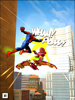 画像ギャラリー No.013のサムネイル画像 / スマホ向けランニングアクション「スパイダーマン・アンリミテッド」のプレイレポートをお届け。平行宇宙からさまざまな“スパイディ”が集結!