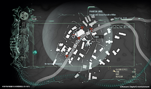 画像ギャラリー No.009のサムネイル画像 / 「METAL GEAR SOLID V: THE PHANTOM PAIN」，マザーベースや「FOBオンライン」にフォーカスした30分強の最新プレイデモが公開