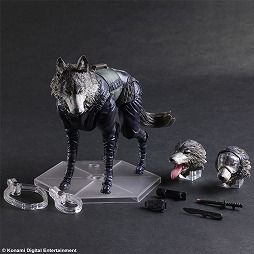 画像ギャラリー No.008のサムネイル画像 / 「MGSV:TPP」に登場する「D-DOG」と「第三の子供」のフィギュアが予約開始