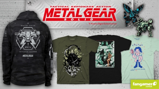 画像ギャラリー No.001のサムネイル画像 / 「メタルギアソリッド」のパーカーやTシャツなど,最新グッズ5点が発売