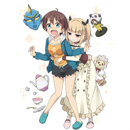 画像ギャラリー No.005のサムネイル画像 / 「ウチの姫さまがいちばんカワイイ」,アニメ「NEW GAME!」とのコラボが決定
