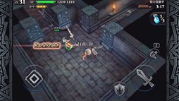 画像ギャラリー No.010のサムネイル画像 / 「LINE レヴァナントゲート」，簡単操作で繰り出す基本アクションを紹介