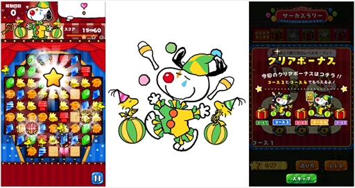 画像ギャラリー No.002のサムネイル画像 / 「スヌーピードロップス」,ピエロのスヌーピーが登場するイベント「サーカスラリー」を開催