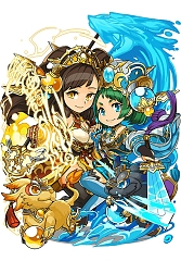 画像ギャラリー No.010のサムネイル画像 / 「三国テンカトリガー」2周年記念イベント後半が開始。「パズドラ」コラボ戦場も