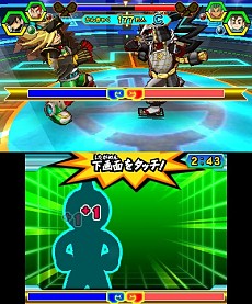 画像ギャラリー No.009のサムネイル画像 / 「ヒーローバンク2」，バトルシステム紹介ムービーが公開。お金を集めて繰り出す攻撃やパートナーとの交代を，ブーチョッキンが解説