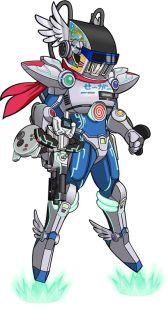 画像ギャラリー No.002のサムネイル画像 / 「ヒーローバンク2」，歴代セガハード＆周辺機器がモチーフ，気になるポイント満載のヒーロー着「セガリオンMarkII」紹介ムービーが公開