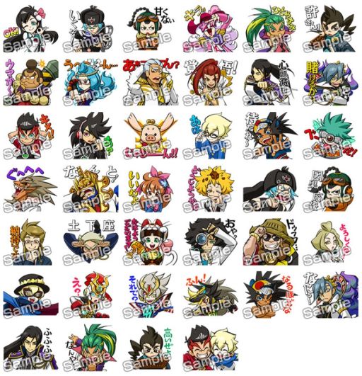 画像ギャラリー No.003のサムネイル画像 / 「ヒーローバンク」，LINEスタンプの第2弾が発売。全40種類を収録