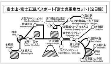 画像ギャラリー No.003のサムネイル画像 / 「駅奪取 PLUS」が富士急行とコラボ。富士山スタンプラリーを開催
