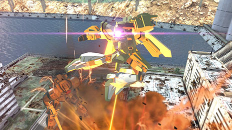 画像ギャラリー No.028のサムネイル画像 / 「ガンダムブレイカー2」，新たに収録される5種類の近接武器や新規参戦する6機のガンプラを紹介。無料追加ミッションの配信も明らかに