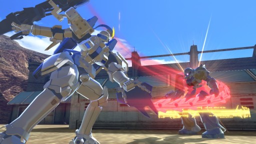 画像ギャラリー No.001のサムネイル画像 / 「ガンダムブレイカー2」店頭POP記載のコードで「HG トールギスIII（EW）」入手