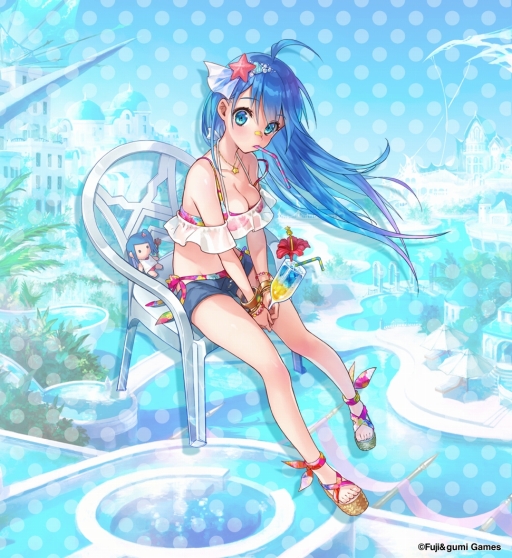 画像ギャラリー No.002のサムネイル画像 / 「ファントム オブ キル」海上編の水着ユニットからケラウノスなどの3人が公開