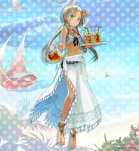 画像ギャラリー No.004のサムネイル画像 / 「ファンキル」，海上編の水着ユニット“フォルカス”“リットゥ”“パラシュ”を紹介