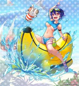 画像ギャラリー No.004のサムネイル画像 / 「ファンキル」，海上編に登場する水着ユニットのスキルが一部明らかに